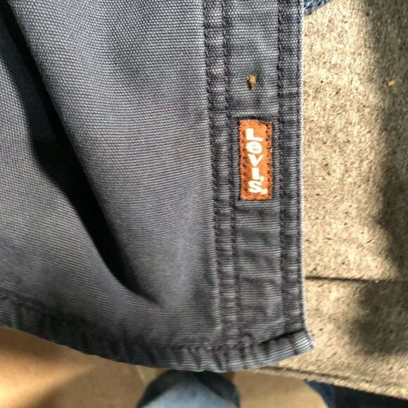Levis Men's Shacket XL Blue Cotton100% Cotton Shell & Polyester Lining - Picture 14 of 16